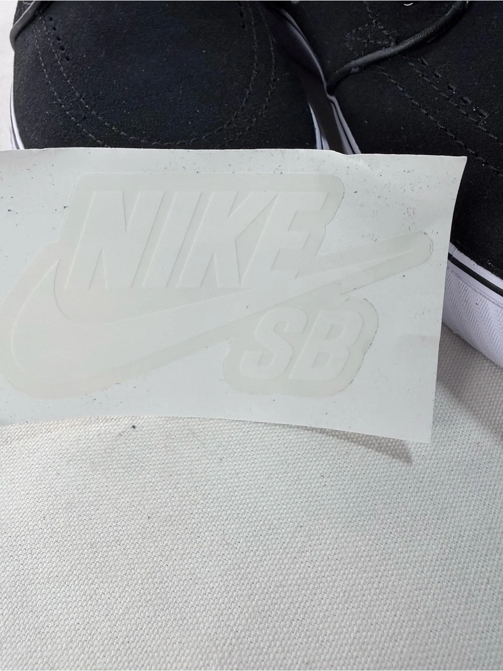 Nike SB Zoom Janoski OG+ Black and White Suede Skate Sneakers with foam and cork